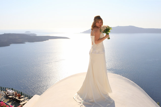 santorini wedding