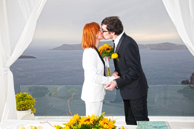 santorini wedding