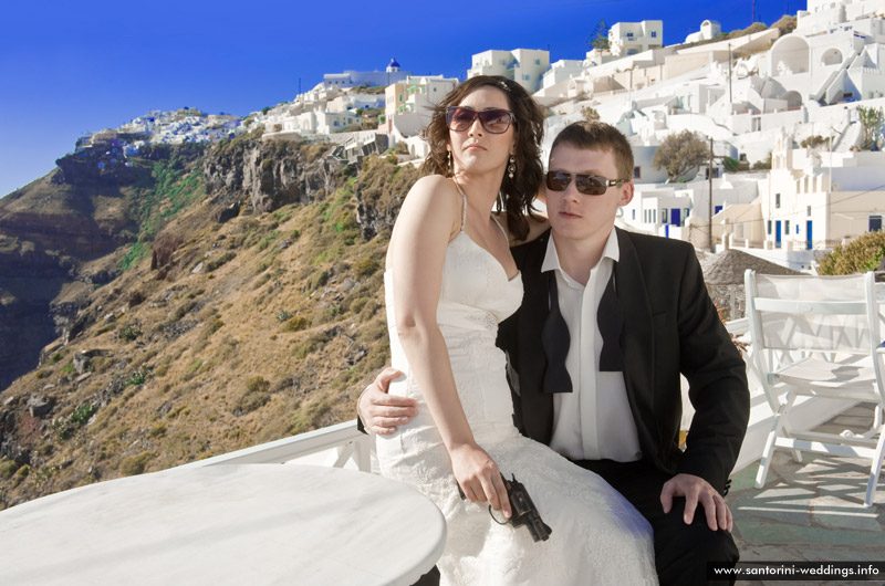 santorini weddings