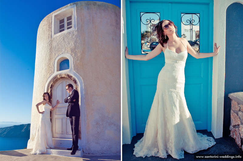 santorini weddings