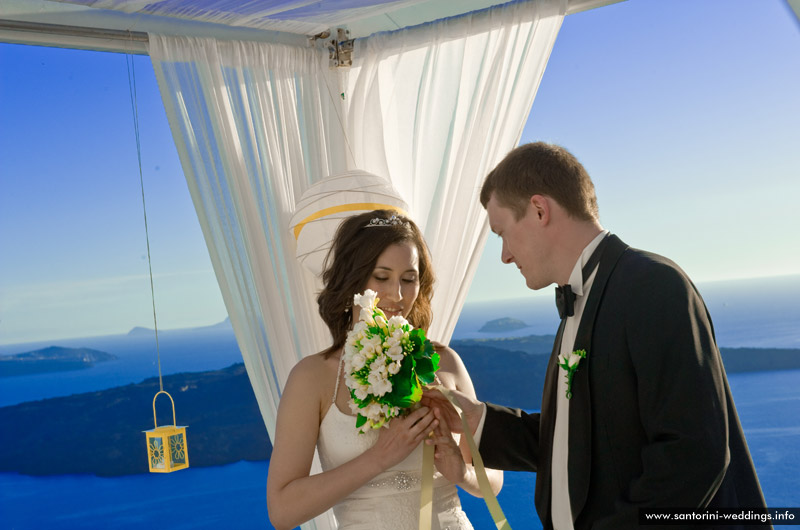 santorini weddings