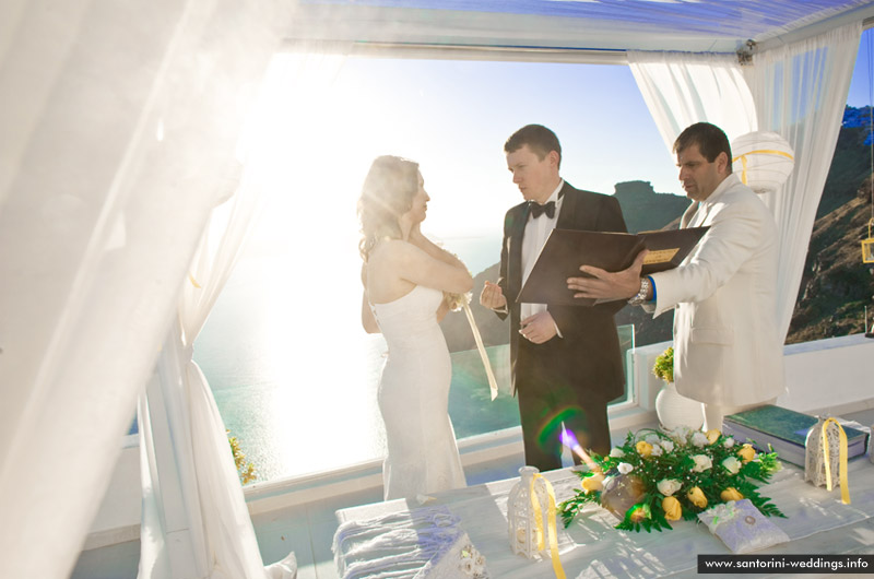 santorini weddings