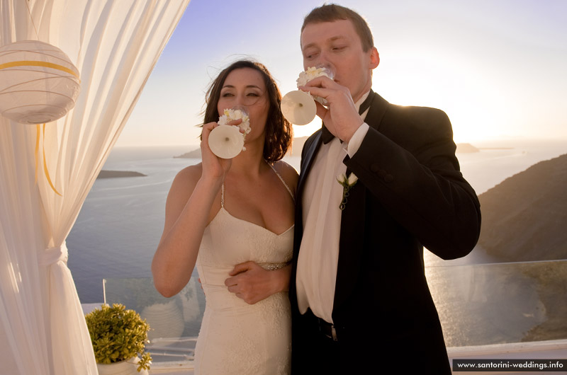 santorini weddings