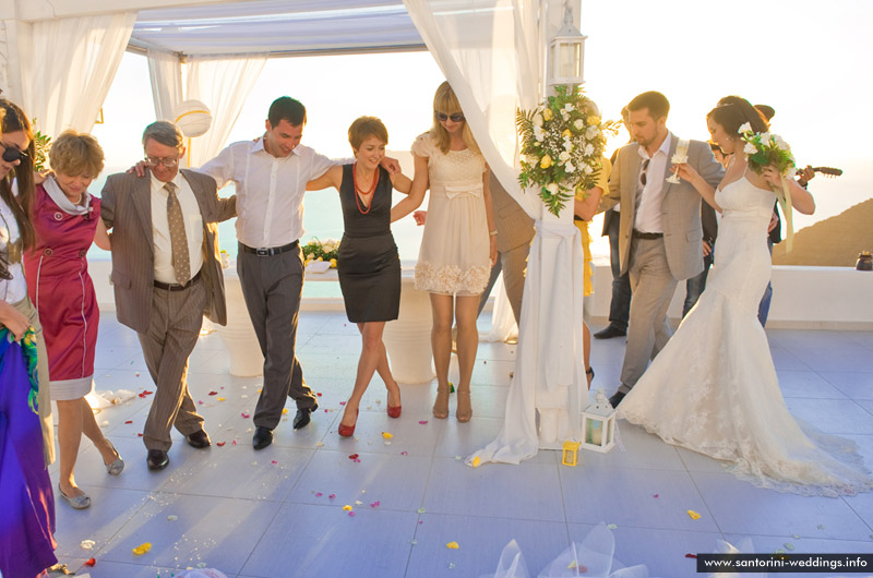 santorini weddings