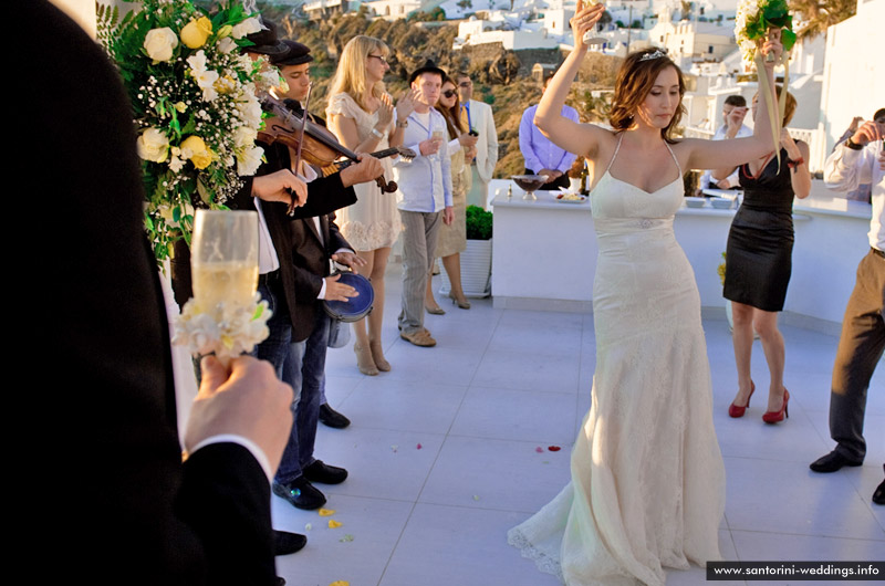 santorini weddings