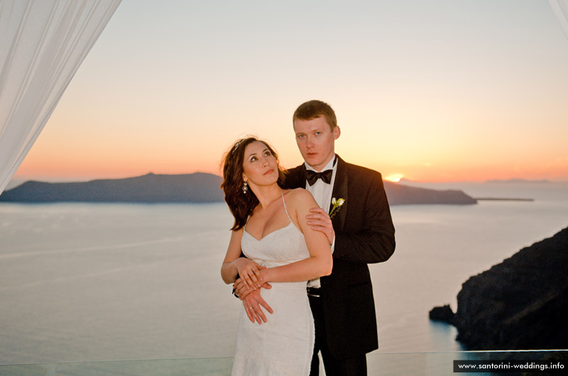 santorini weddings