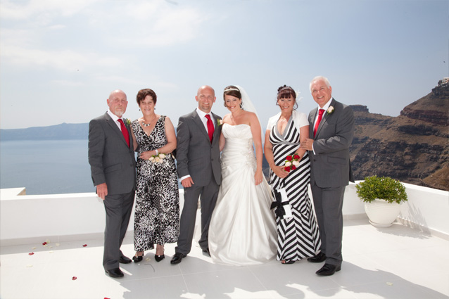 santorini weddings