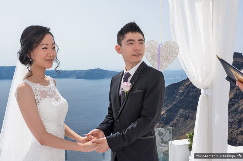 santorini weddings