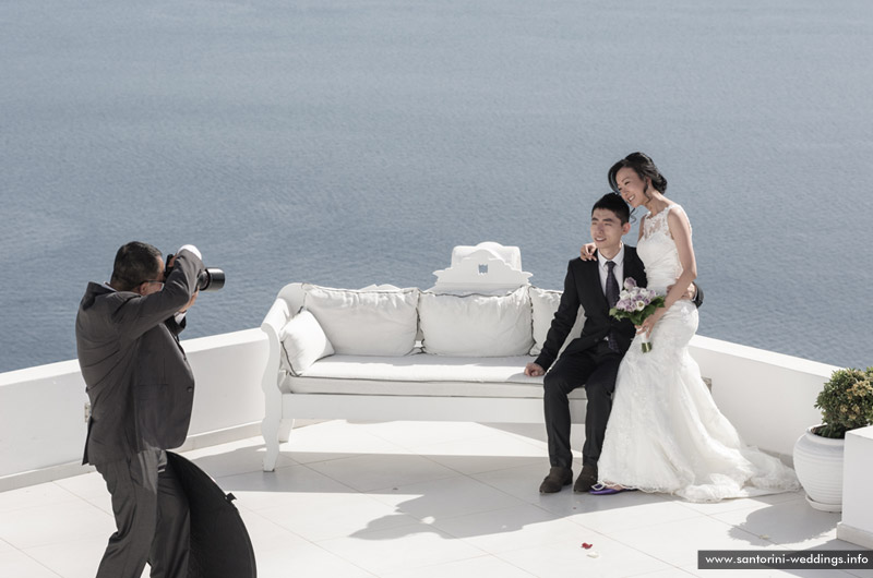 volcano view villas wedding santorini