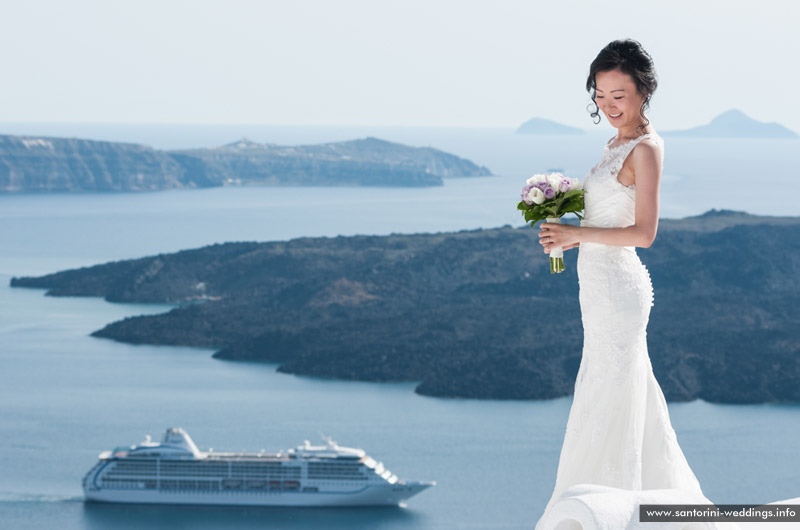 volcano view villas wedding santorini