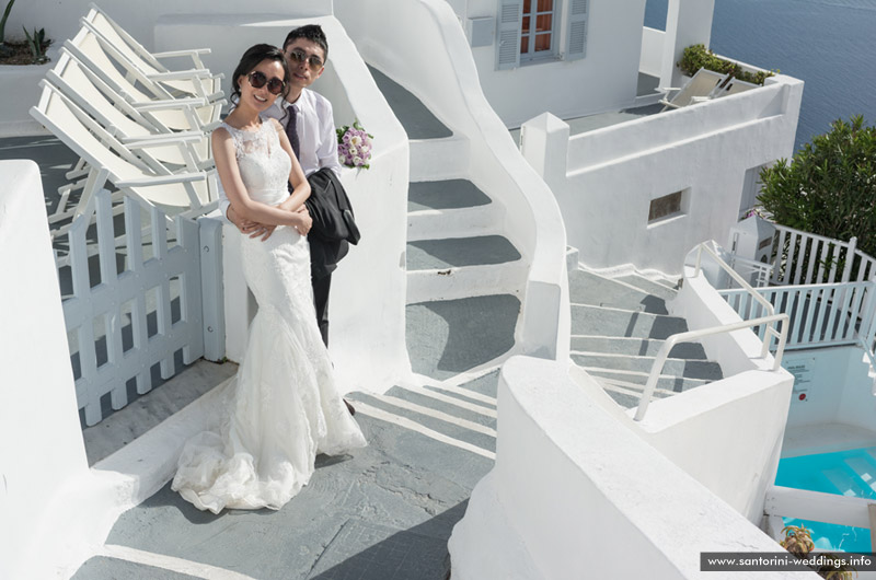 volcano view villas wedding santorini