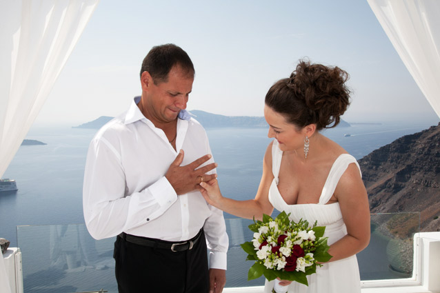 santorini weddings