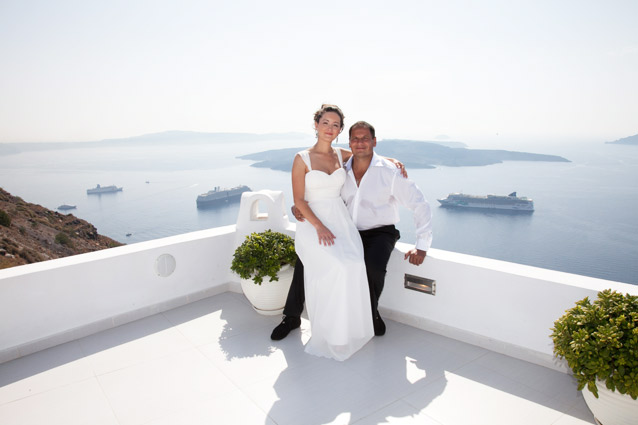 santorini wedding