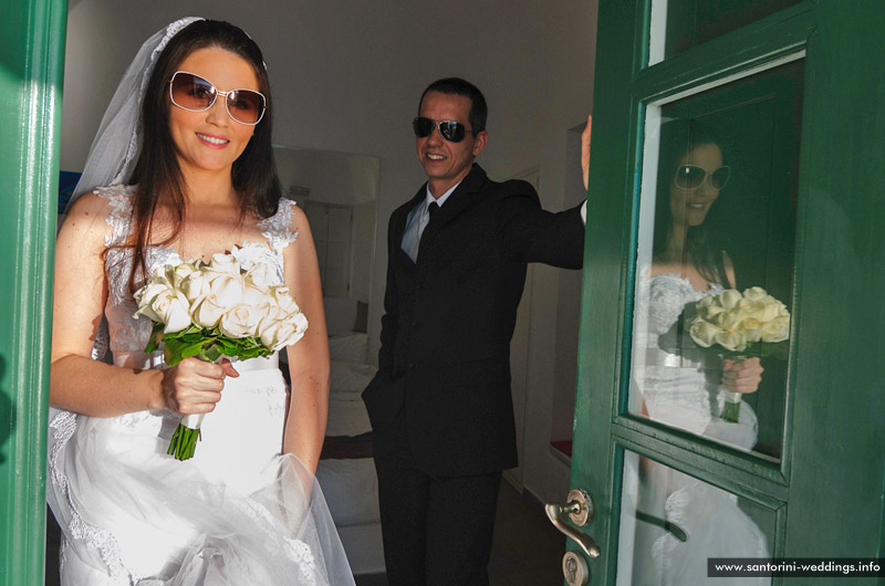 Wedding in Santorini