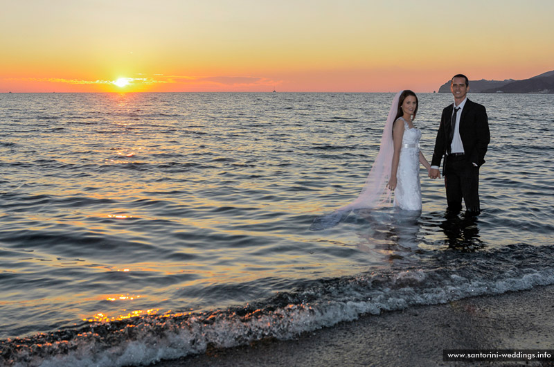 Santorini Weddings / Dana Villas