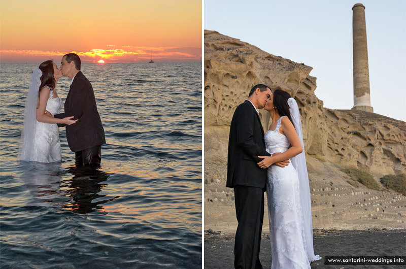 Santorini Weddings / Dana Villas