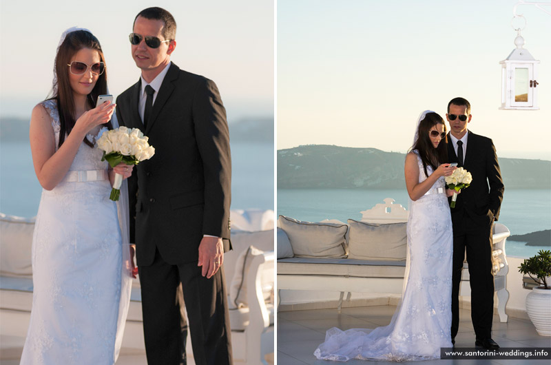 Wedding in Santorini