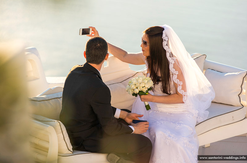 Santorini Weddings / Dana Villas