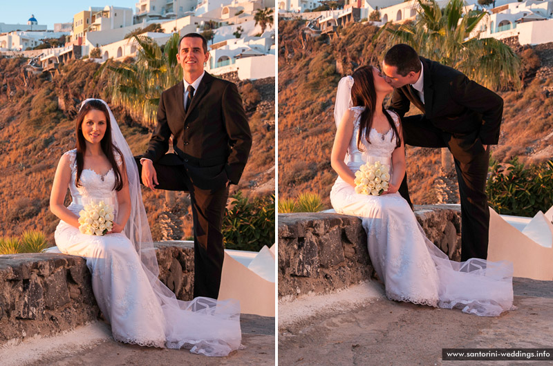 Santorini Weddings / Dana Villas