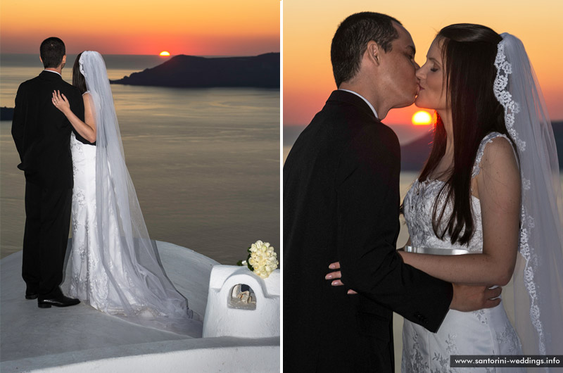 Santorini Weddings / Dana Villas