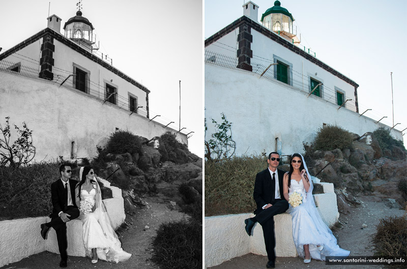 Wedding in Santorini