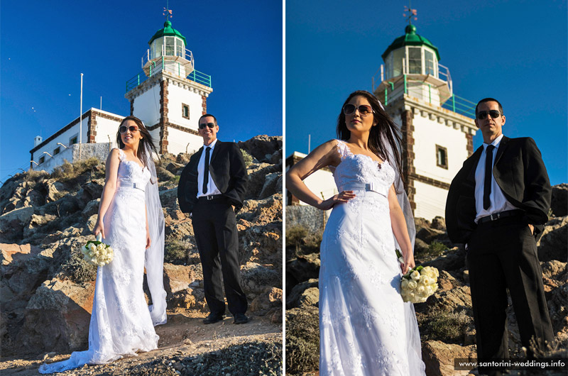 Wedding in Santorini