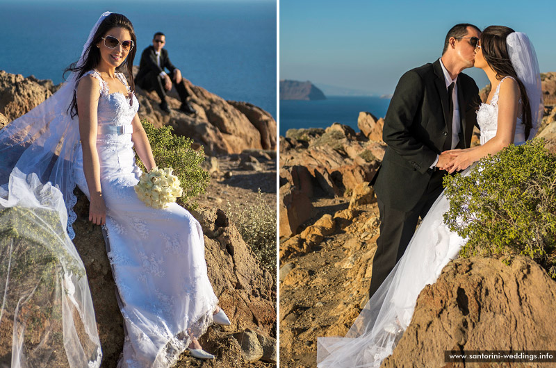 Santorini Weddings / Dana Villas