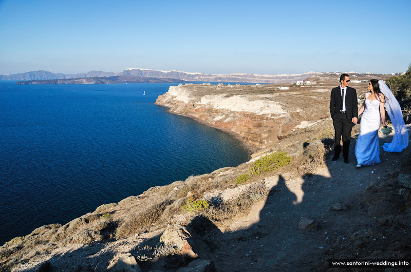 Santorini Weddings / Dana Villas