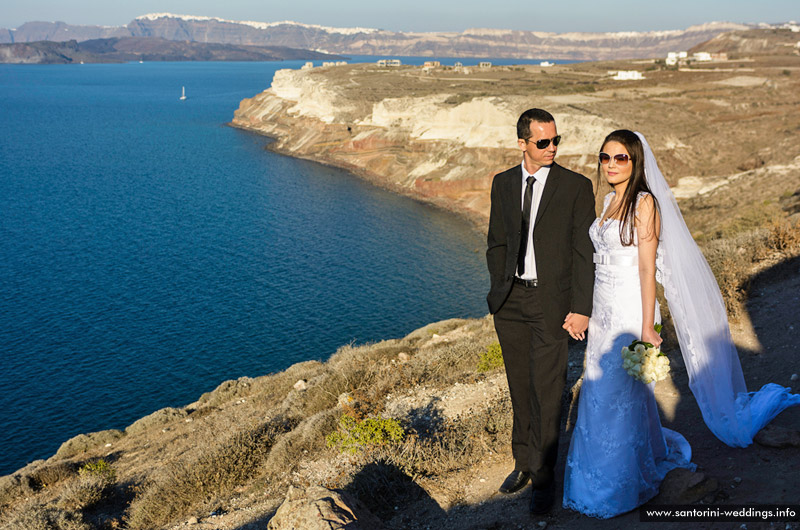 Santorini Weddings / Dana Villas