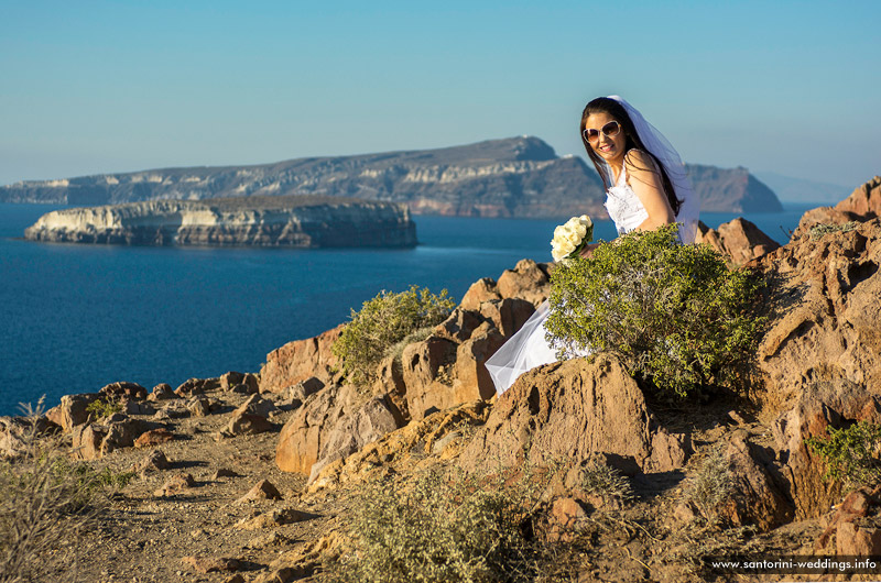 Santorini Weddings / Dana Villas