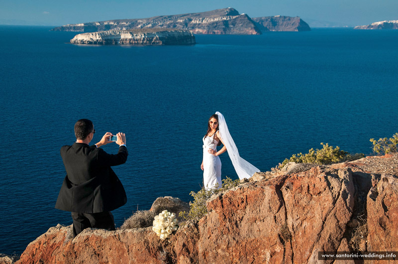 Santorini Weddings / Dana Villas