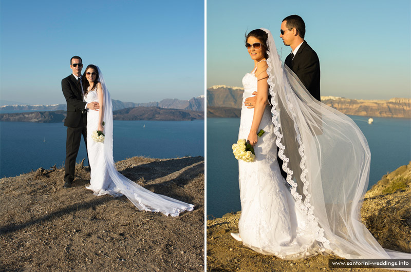 Santorini Weddings / Dana Villas