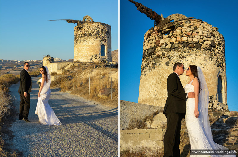 Santorini Weddings / Dana Villas