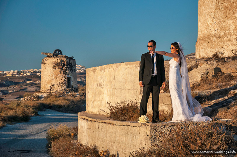 Santorini Weddings / Dana Villas