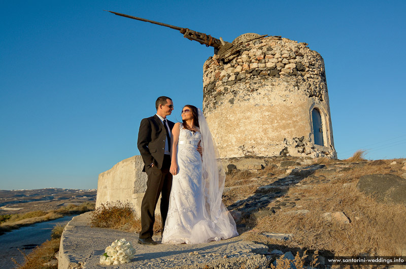 Santorini Weddings / Dana Villas