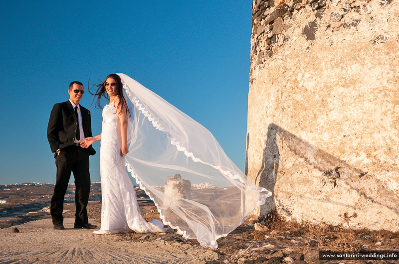 Santorini Weddings / Dana Villas