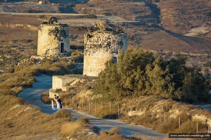 Santorini Weddings / Dana Villas