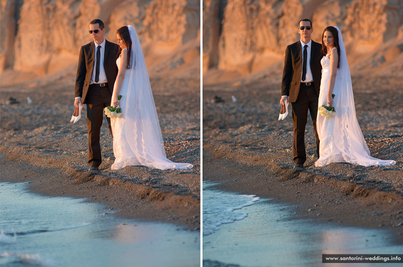 Santorini Weddings / Dana Villas