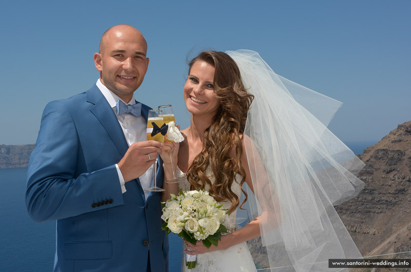 Santorini Weddings / Agia Irene