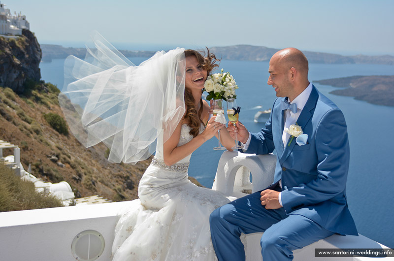 Santorini Weddings / Agia Irene