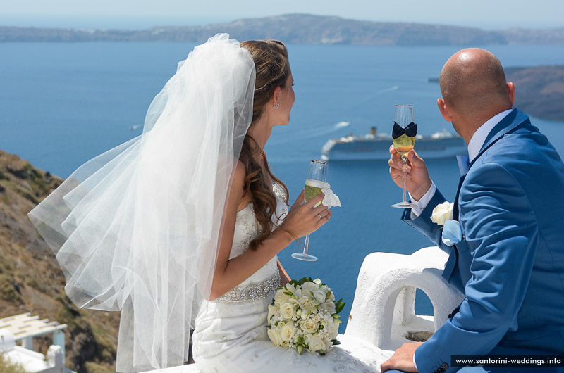 Santorini Weddings / Agia Irene