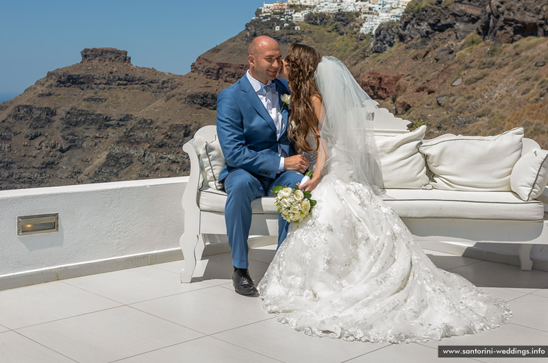 Santorini Weddings / Agia Irene