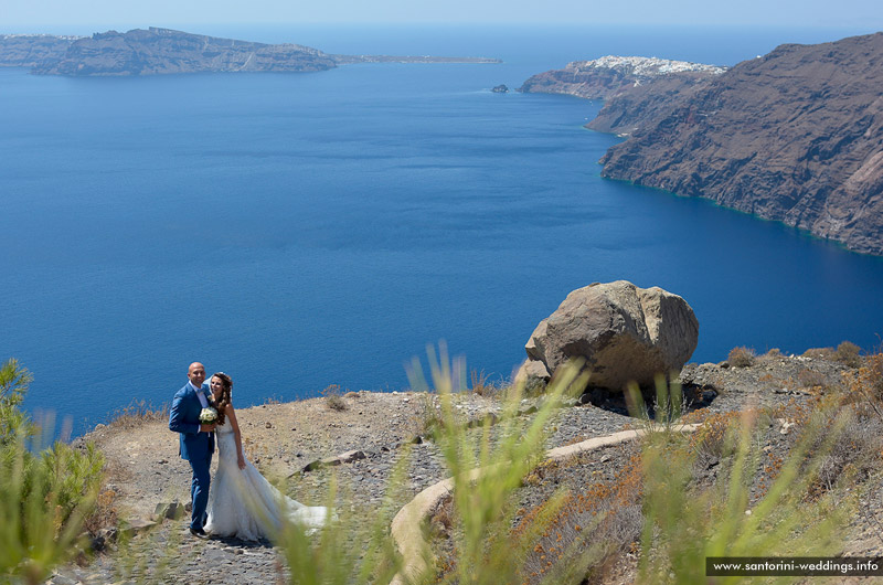 Wedding in Santorini