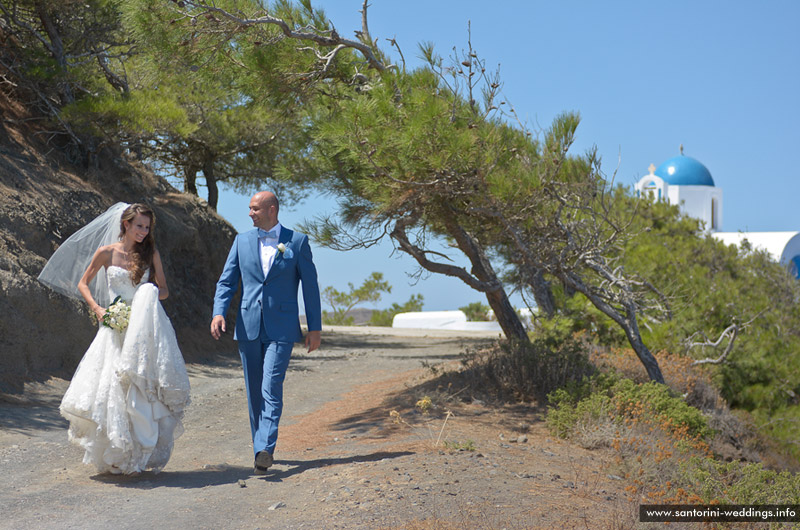 Santorini Weddings / Agia Irene