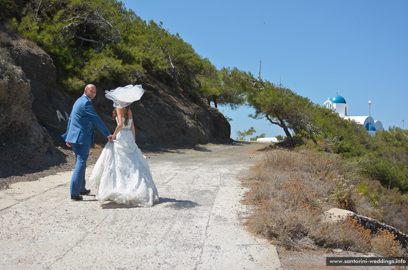 Santorini Weddings / Agia Irene