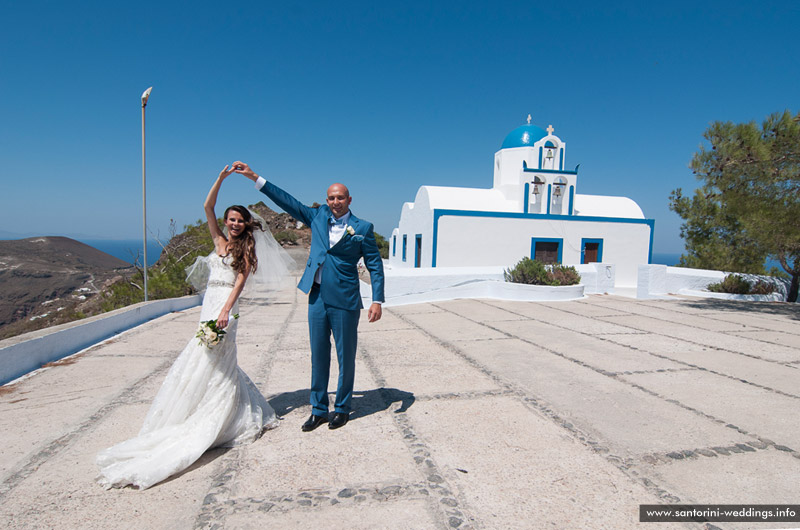 Santorini Weddings / Agia Irene