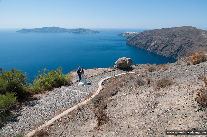 Santorini Weddings / Agia Irene