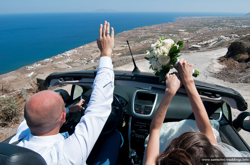 Wedding in Santorini