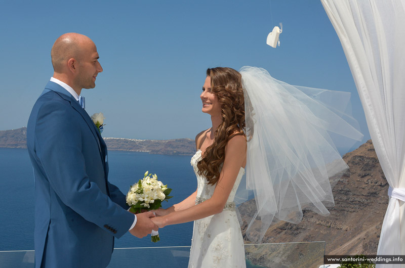 Santorini Weddings / Agia Irene