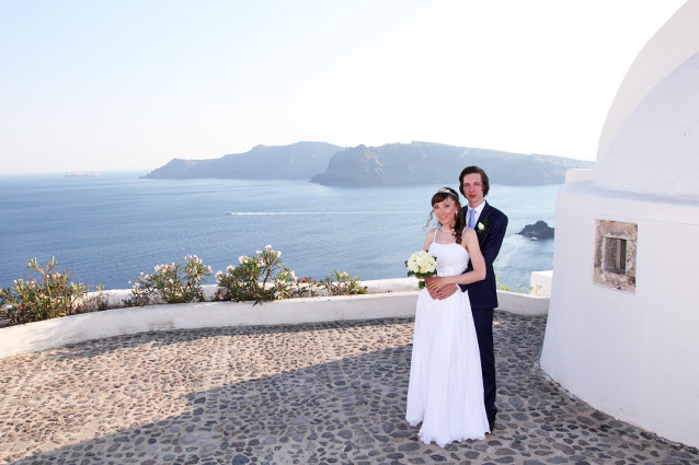 santorini weddings